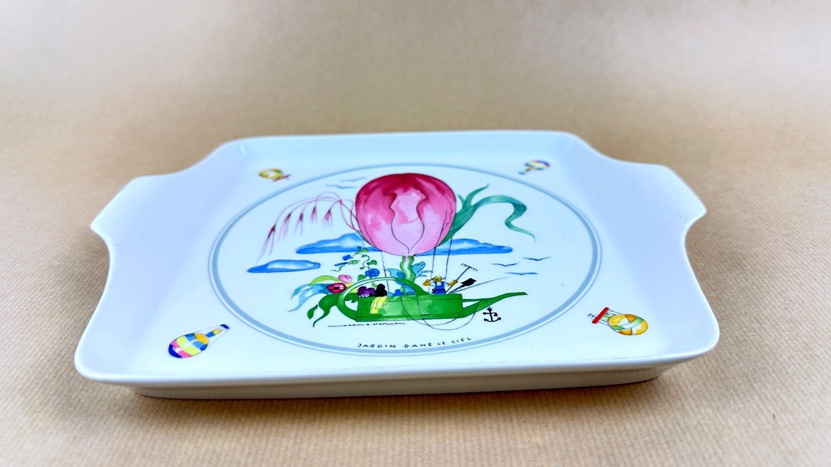 Villeroy & Boch Cake Plate Le Ballon Model After Jean Mercier-photo-2