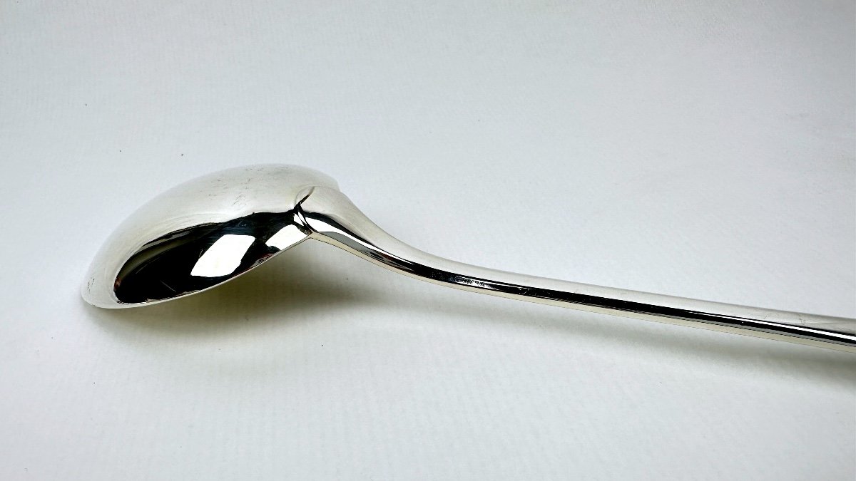 Christofle Serving Spoon, Cluny Model-photo-3