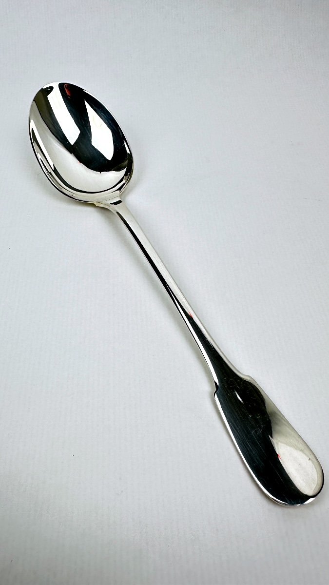 Christofle Serving Spoon, Cluny Model