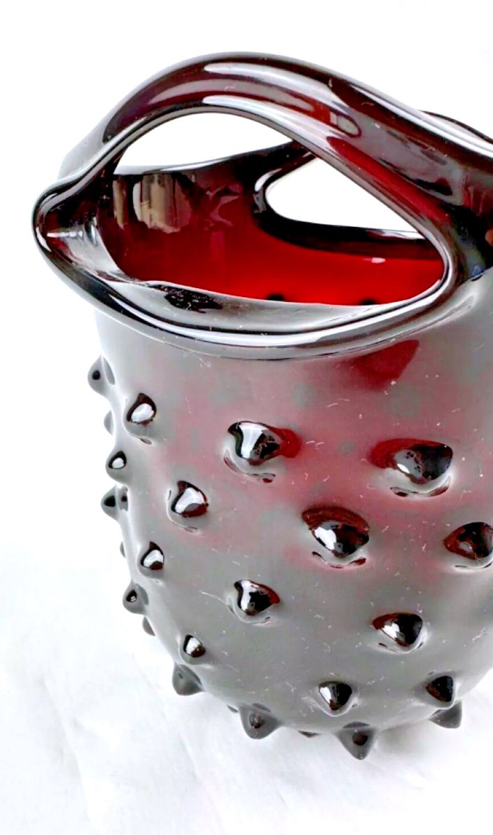 Murano Glass Ice Bucket-photo-3