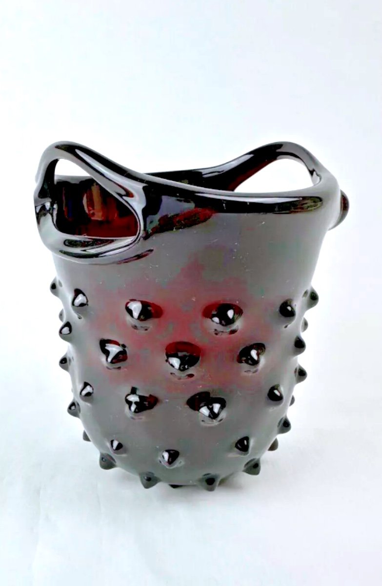 Murano Glass Ice Bucket