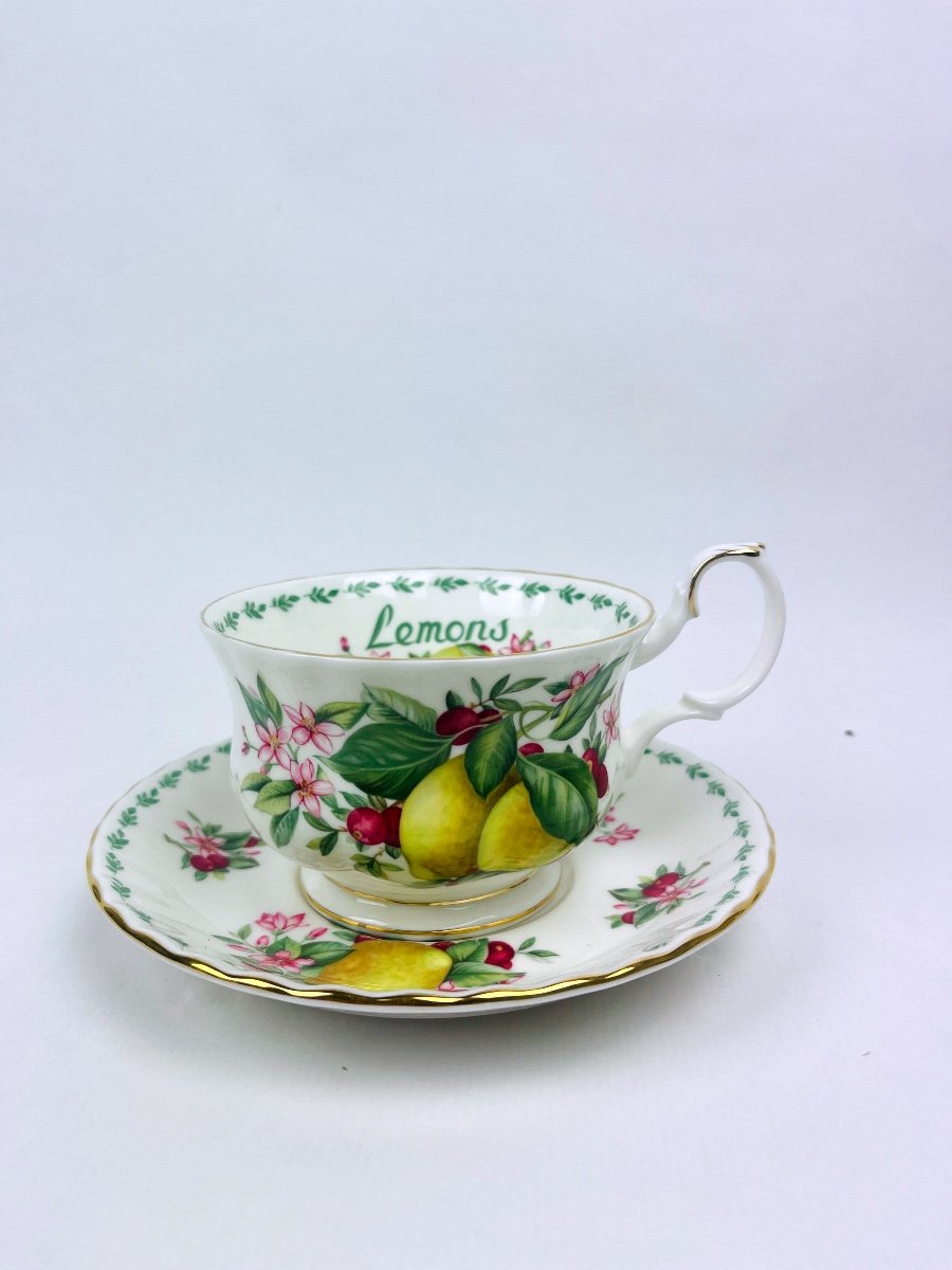 Royal Albert Large Bone China Breakfast Mug, Lemon