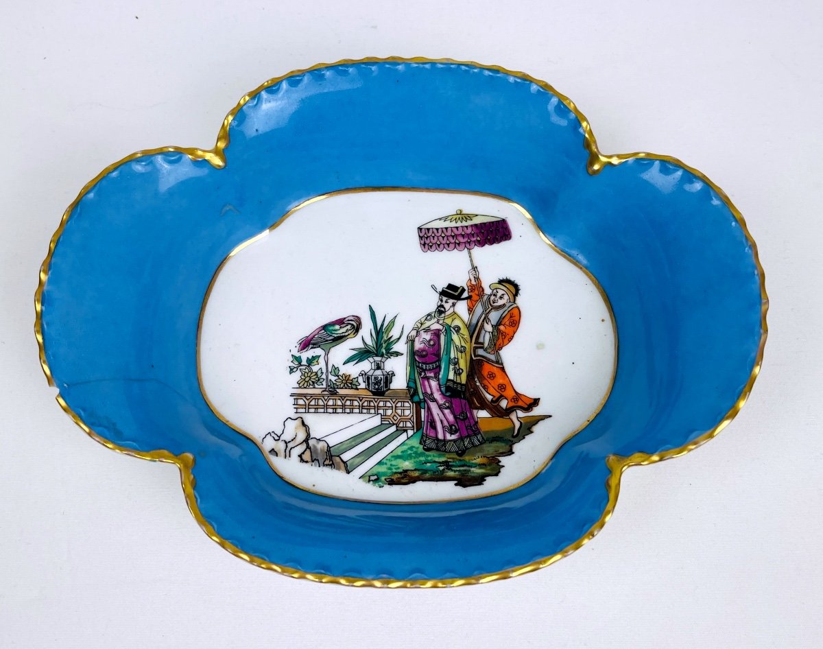 Rare Frank Haviland And Sèvres Porcelain Cup And Tray