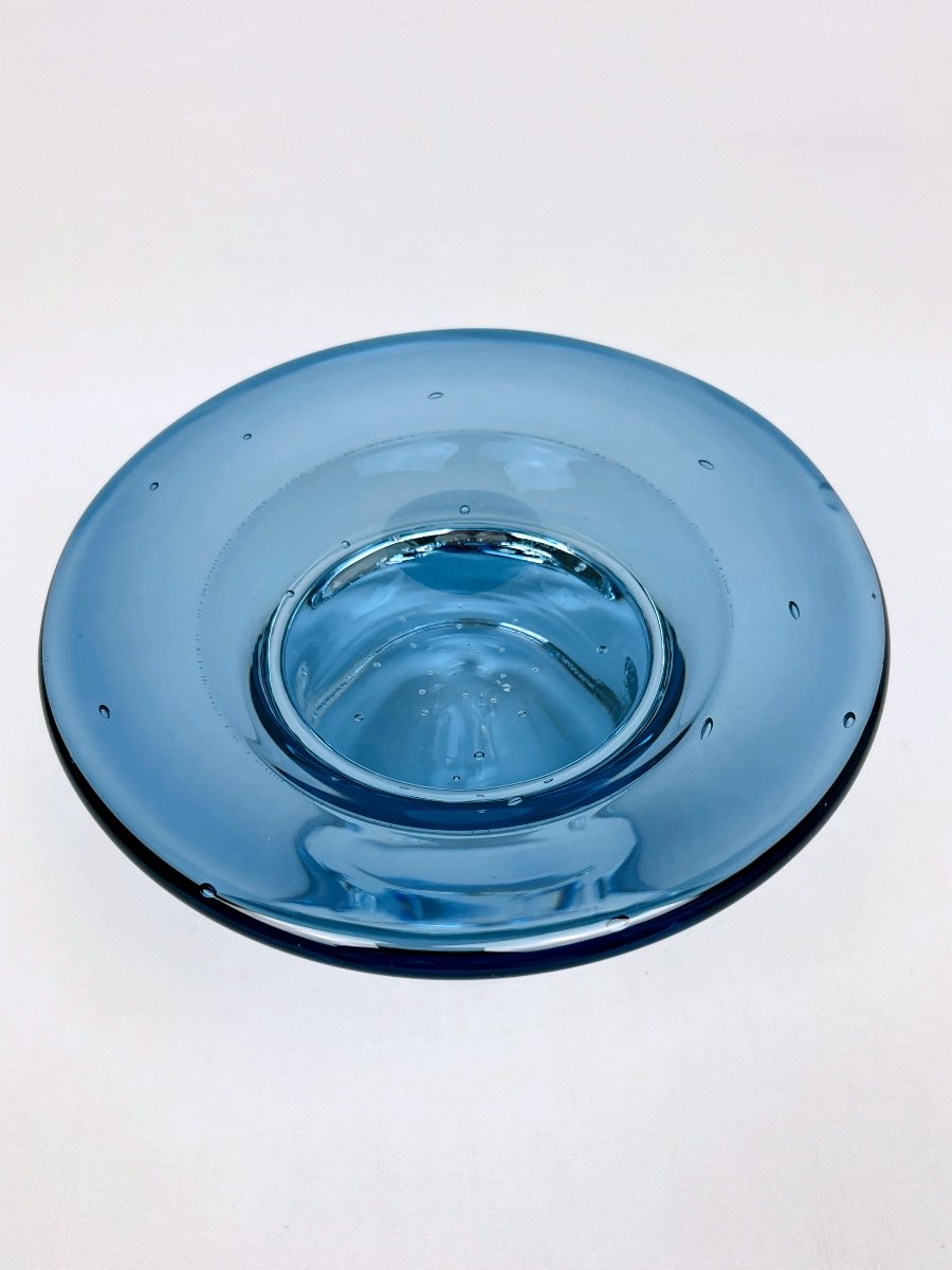 Coupe En Verre Bulle Par Regina Kaufmann Pour Glas Hagen Hutte-photo-4