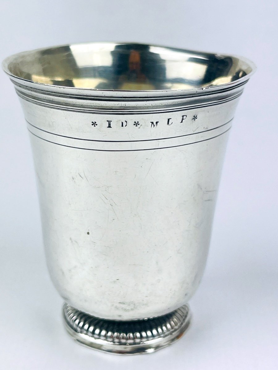 18th Century Solid Silver Cup-photo-2