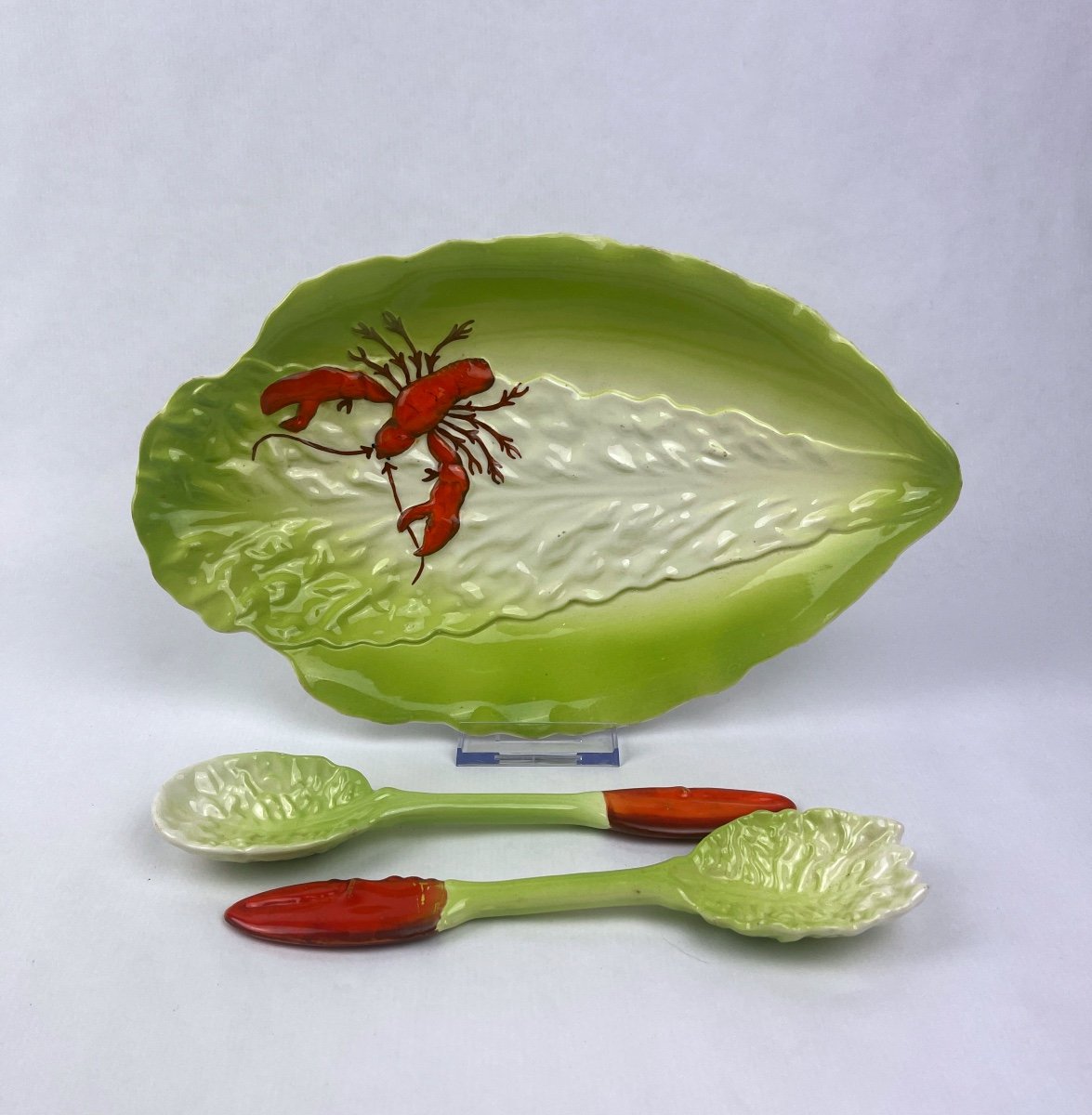 Plat à Homard En Porcelaine Anglaise Carlton Ware