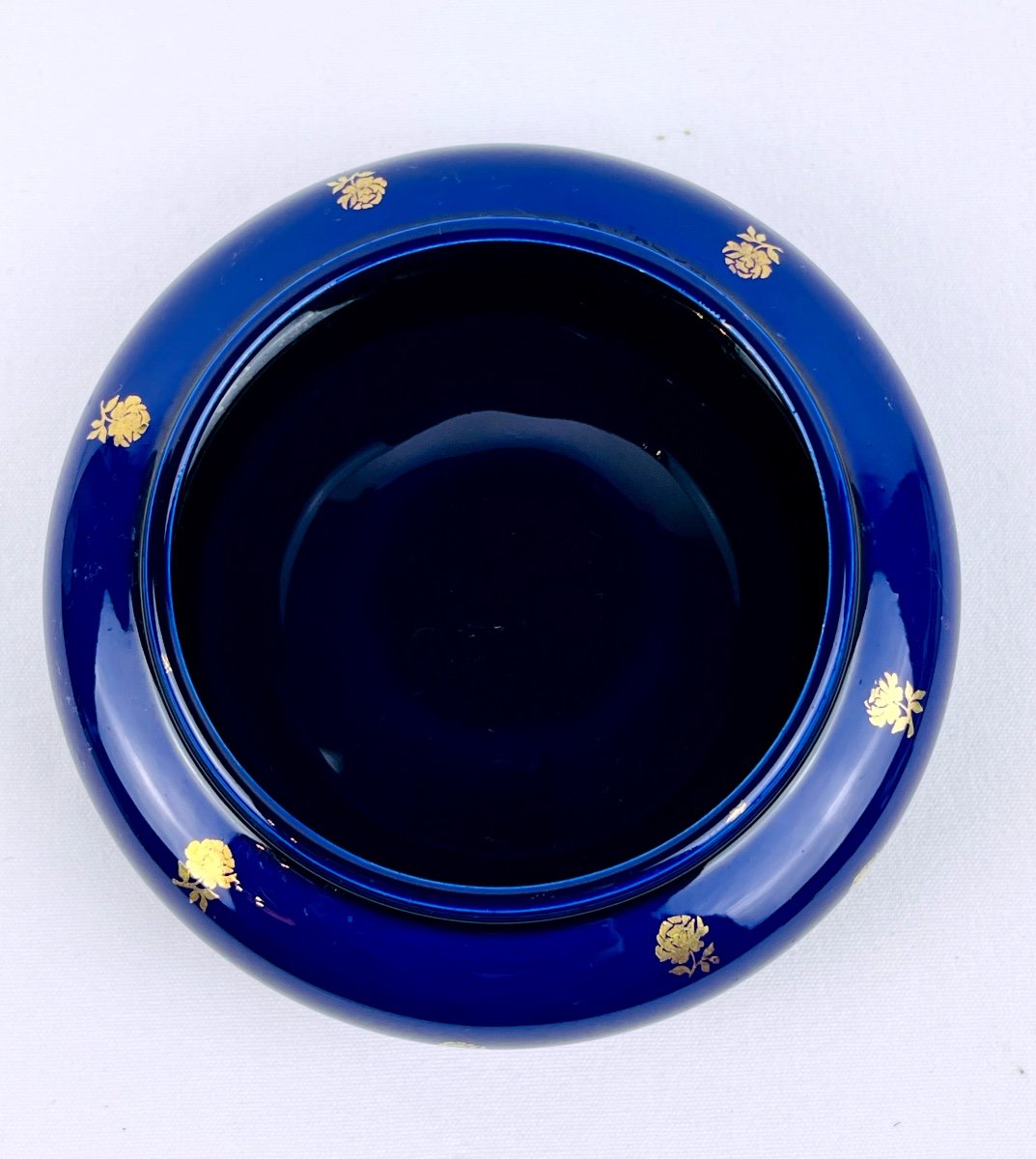 Blue Sèvres Porcelain Bowl, Paul Millet-photo-2