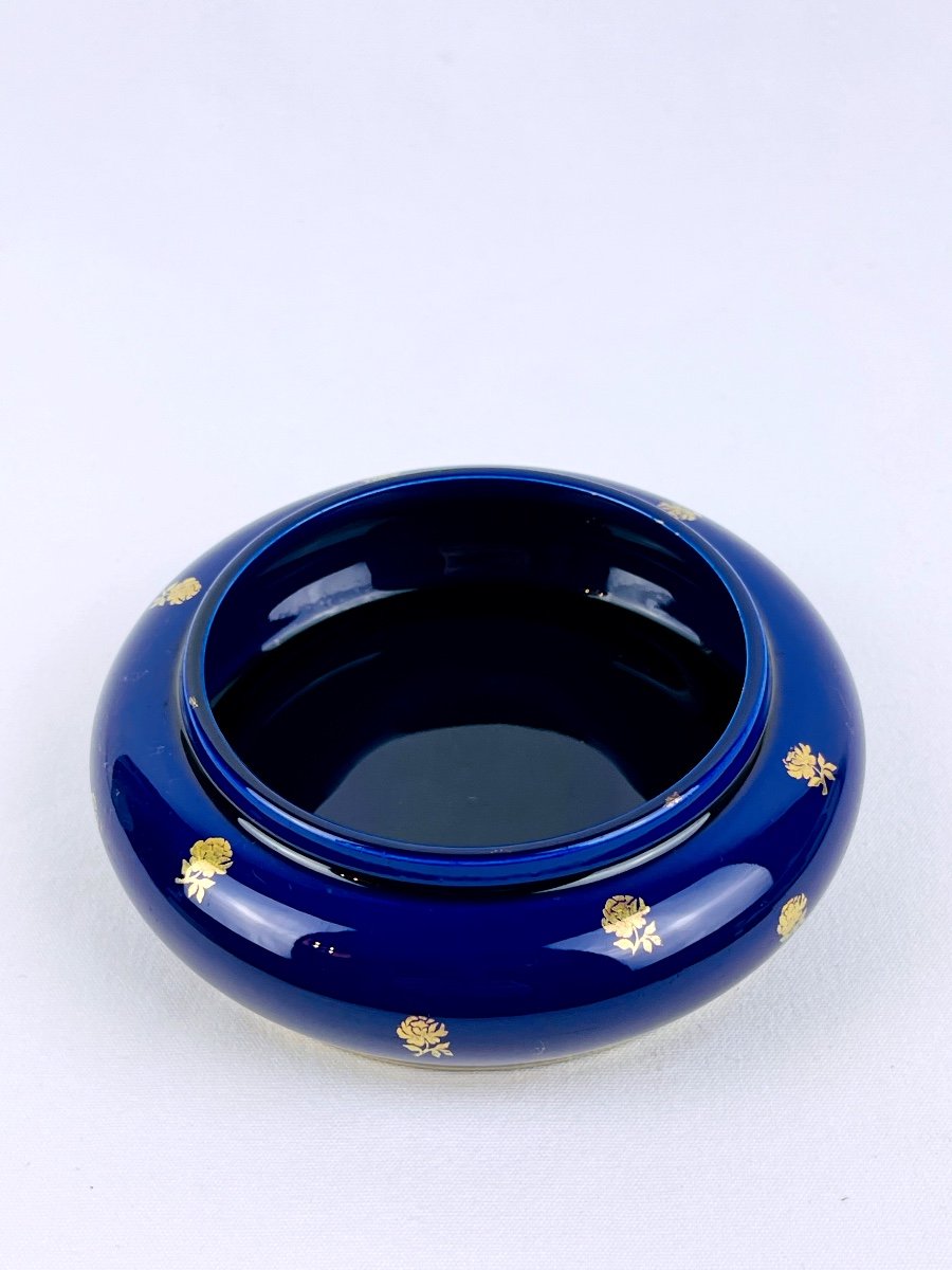 Blue Sèvres Porcelain Bowl, Paul Millet