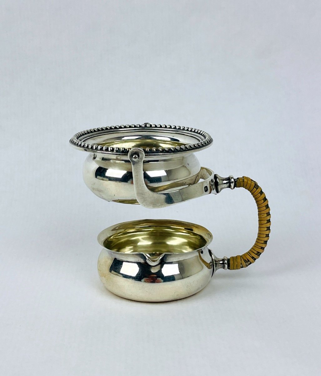 Silver Tea Strainer By Hénin & Cie