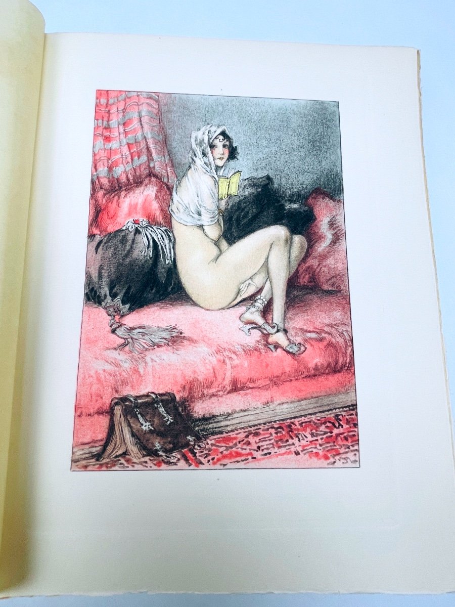 Curiosa : Crébillon Fils, Le Sopha, Illustré Par Louis Icart 1935-photo-1