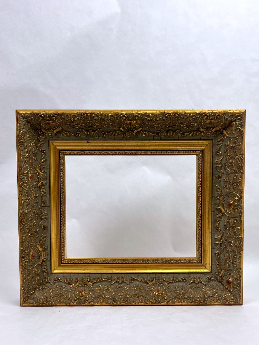 Golden Wooden Frame