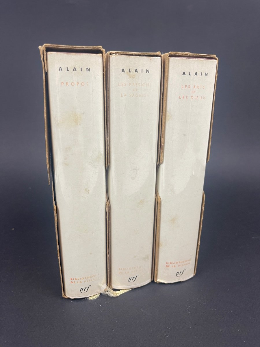 The Pleiade - Alain - 3 Volumes-photo-2