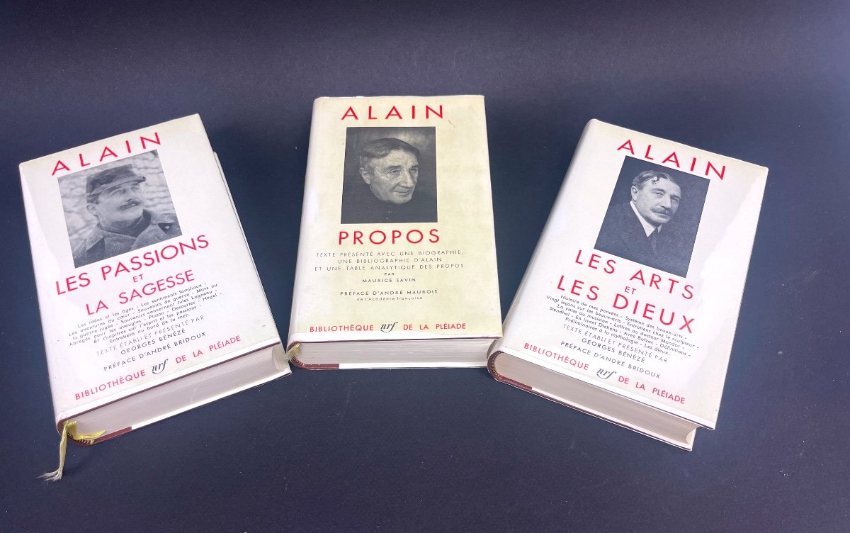 The Pleiade - Alain - 3 Volumes