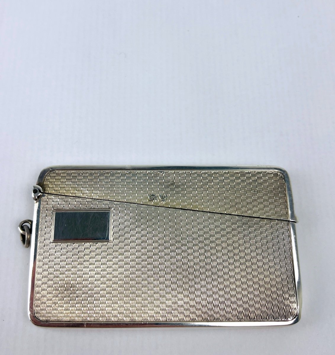 Birmingham English Silver Business Card Holder Case 1928