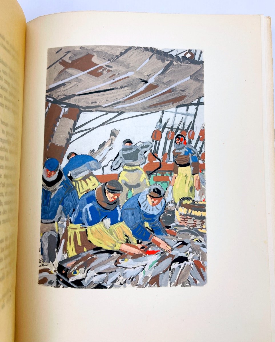 Pierre Loti Fishermen Of Iceland Illustrations By Mathrin Méheut Calmann-lévy 1936-photo-4