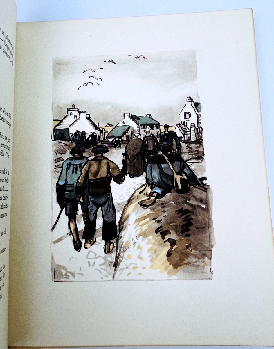 Pierre Loti Fishermen Of Iceland Illustrations By Mathrin Méheut Calmann-lévy 1936-photo-2