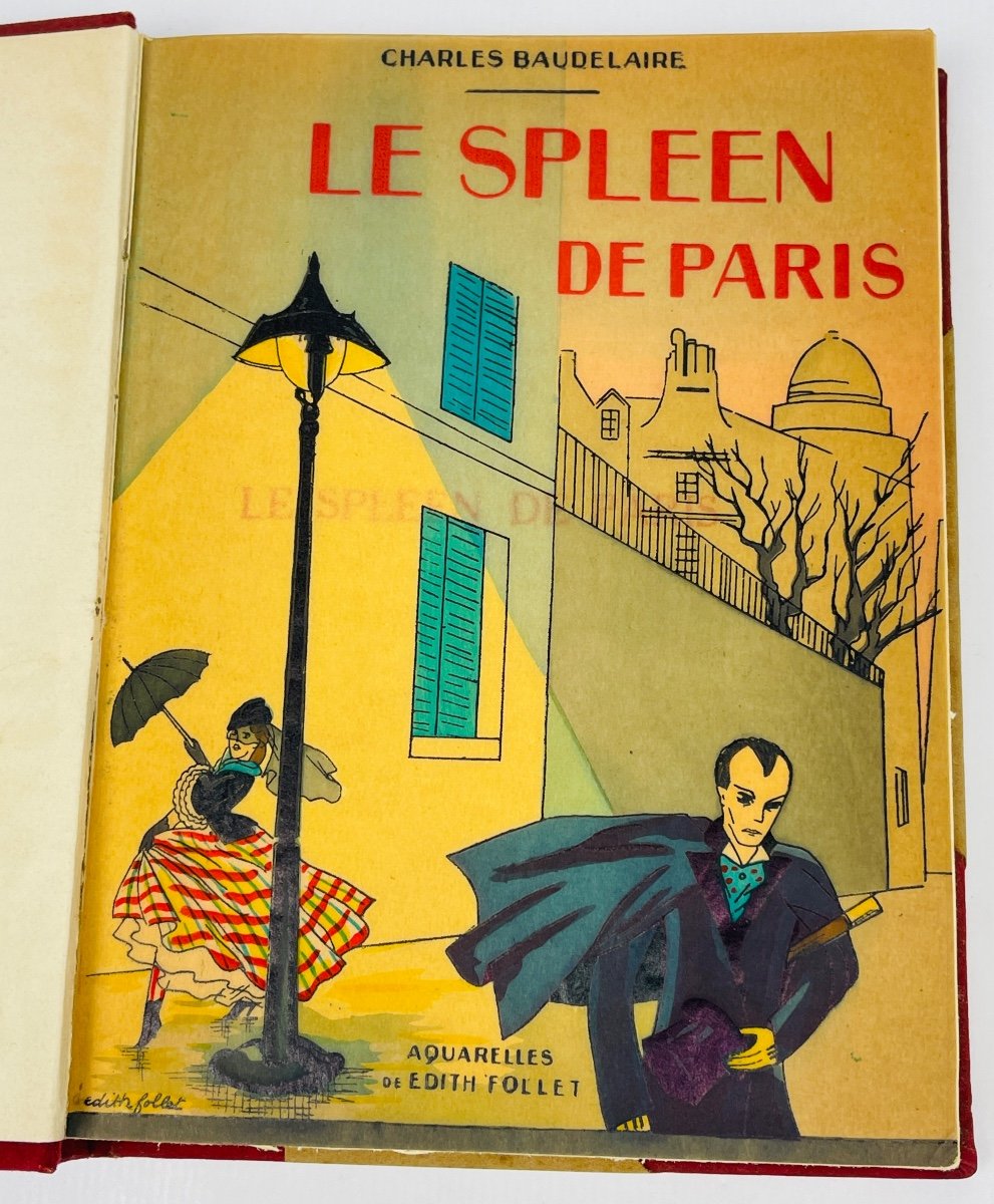 Charles Baudelaire Le Spleen De Paris éditions Nilsson 1930 ?