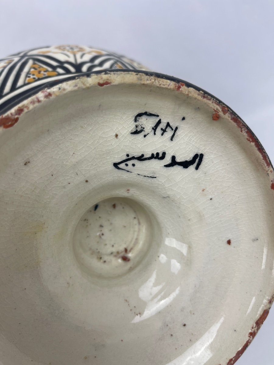 Morocco, Safi Ceramic Soup Tureen-photo-2