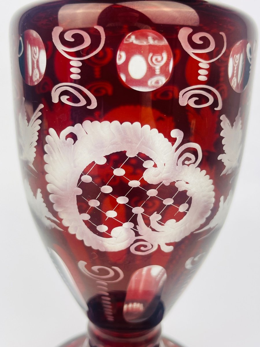 Bohemian Crystal Vase-photo-2