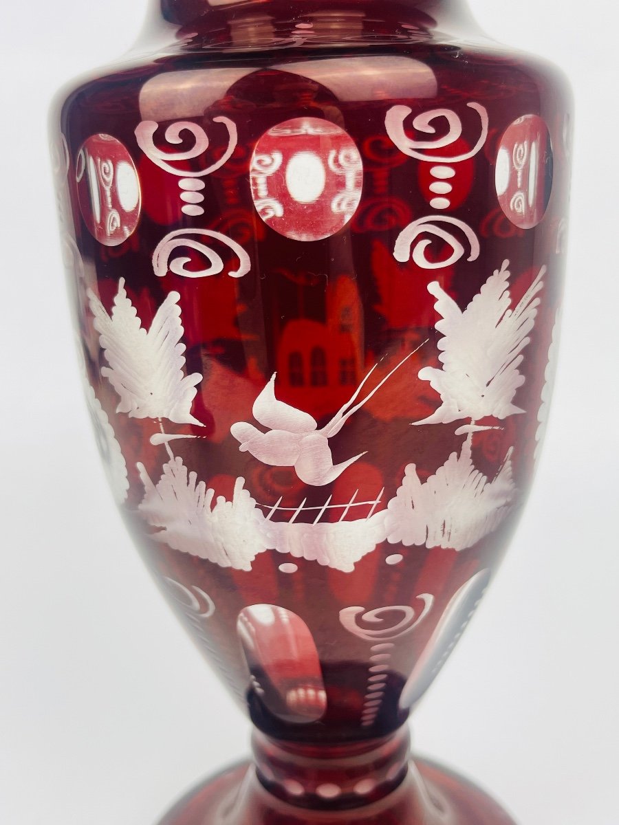 Bohemian Crystal Vase-photo-4