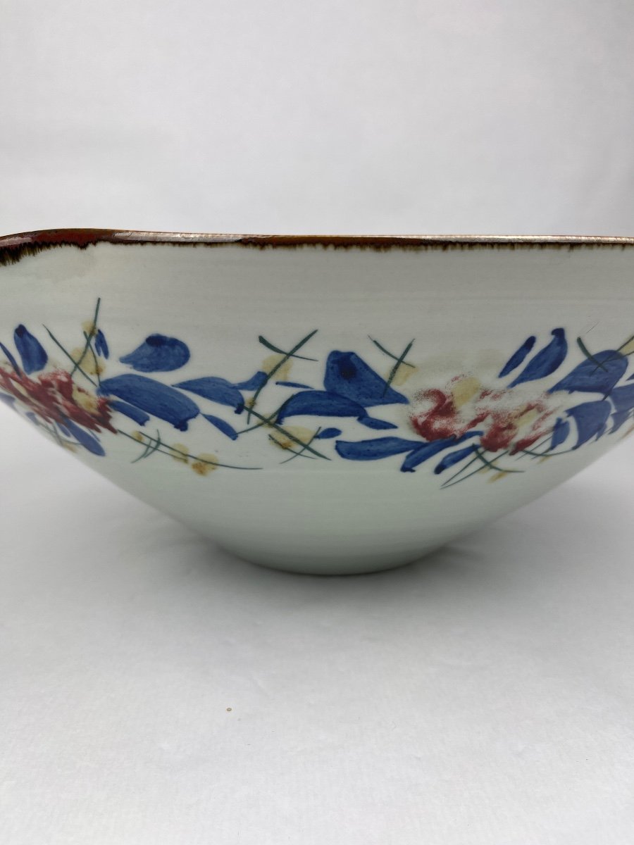 Large Japanese Porcelain Cup, Kanji Signature No.2-photo-5