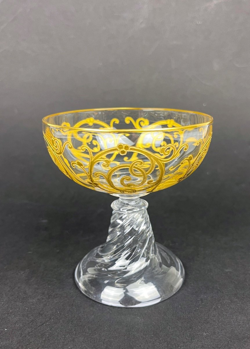 Saint-louis  Cluny Model, Champagne Glass