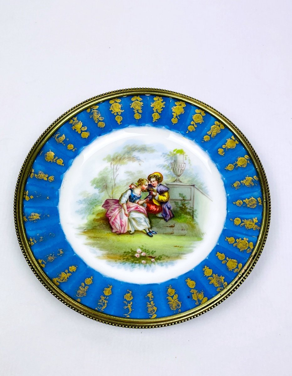 Petite Assiette En Porcelaine De Sèvres S. 70