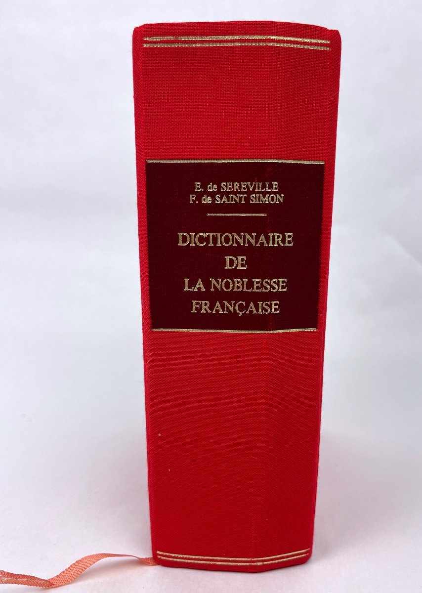 Serville, Saint-simon, Dictionnaire De La Noblesse Française