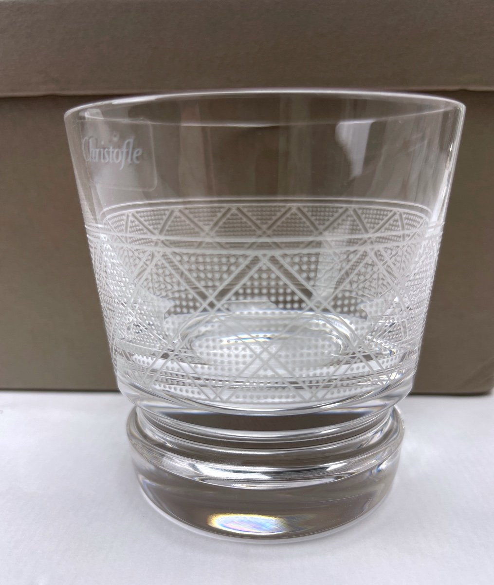 Christofle, Coffret De 2 Verres à Whisky Jardin d'Eden-photo-2