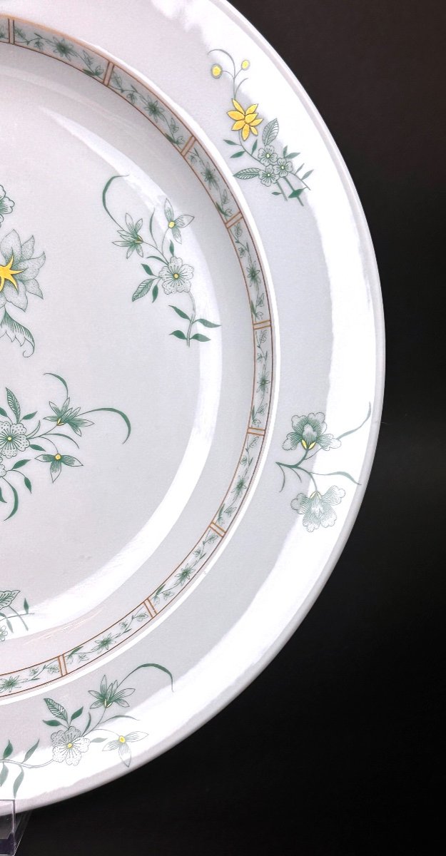 Plat De Service En Porcelaine De Limoges Bernardaud Modèle Pékin-photo-3