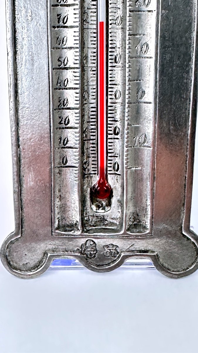 Tin Thermometer, 60s/70s-photo-3