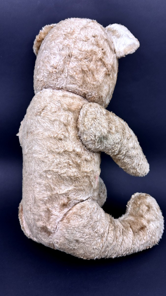 Large 50s Mohair Teddy Bear -photo-4