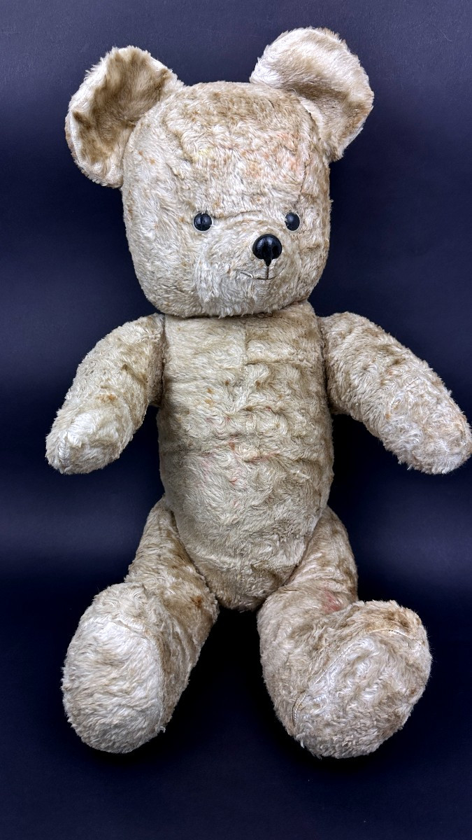 Large 50s Mohair Teddy Bear 