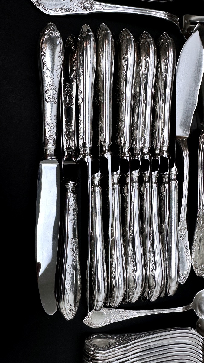 Sfam 133-piece Louis XVI Model Cutlery Set-photo-4