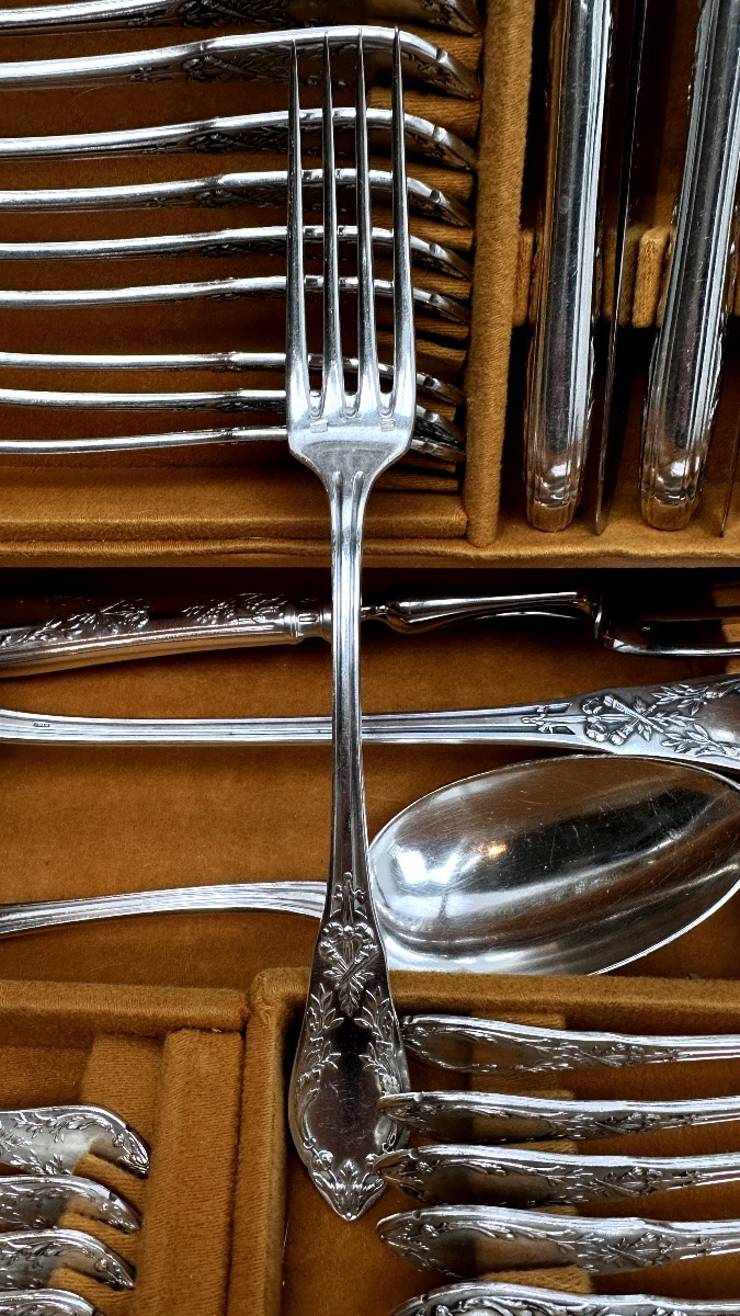 Sfam 133-piece Louis XVI Model Cutlery Set-photo-1