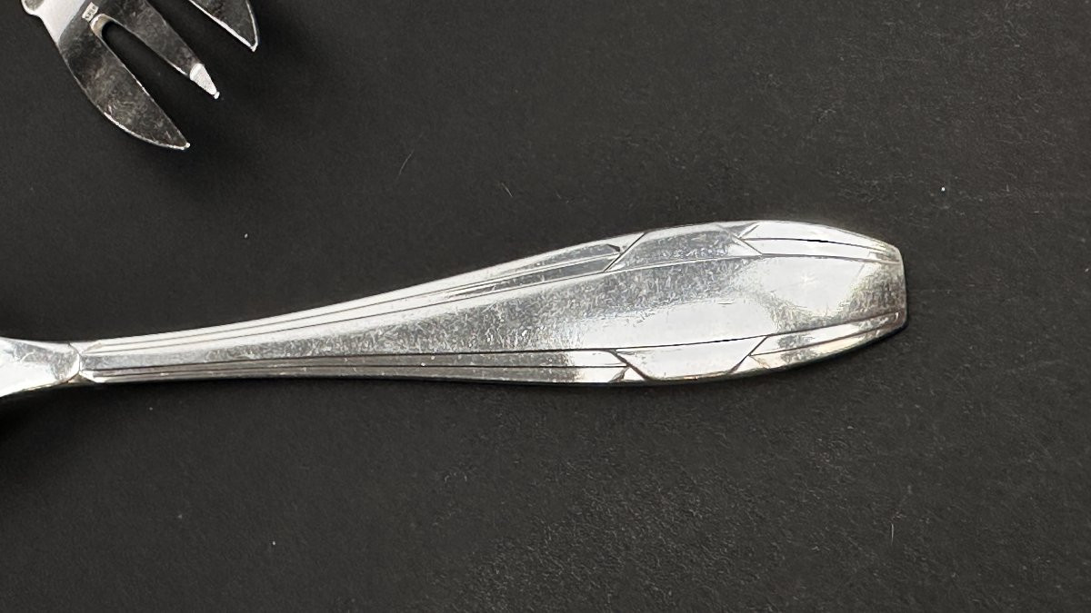 Apollo, Silver-plated Fish Set-photo-6