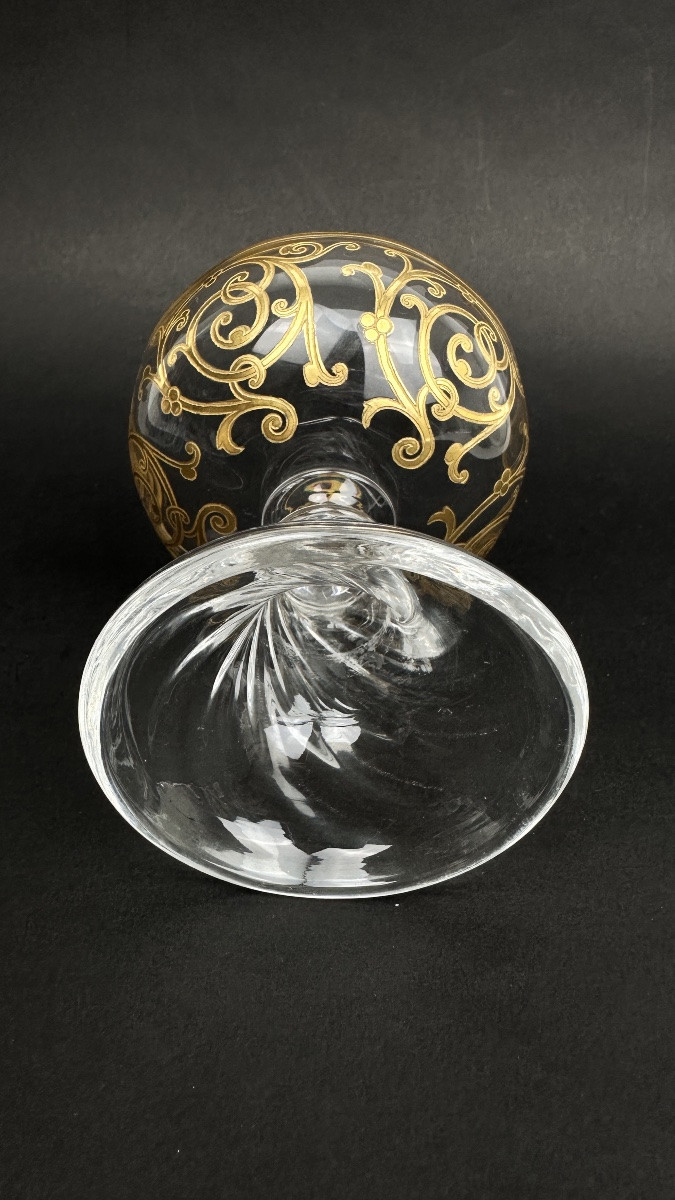 Saint-louis, Suite De 6 Coupes à Champagne Modèle Cluny-photo-3