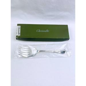 Christofle Fish Serving Fork Albi Model New