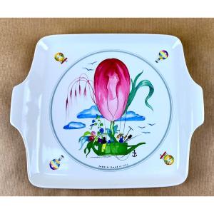 Villeroy & Boch Cake Plate Le Ballon Model After Jean Mercier