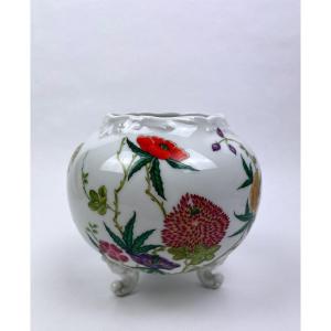 Vase En Porcelaine De Limoges Raynaud