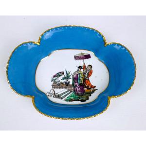 Rare Coupe, Vide-poches En Porcelaine Frank Haviland Et Sèvres