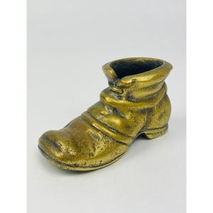 Paperweight, Pyrogen...shoe, Bronze Shoe