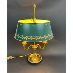 Lampe Bouillotte De Style Louis XVI Lucien Gau