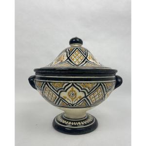 Morocco, Safi Ceramic Soup Tureen