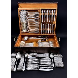 Sfam 133-piece Louis XVI Model Cutlery Set