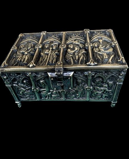 Neo-gothic Bronze Box