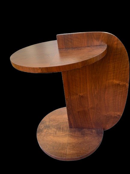 Art Deco Period Pedestal Table -photo-3