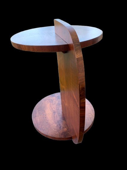 Art Deco Period Pedestal Table -photo-6