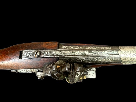 Beautiful 18th Century Horse Pistol-photo-4