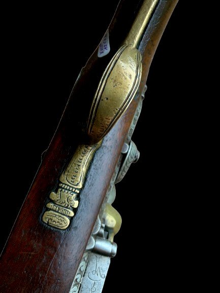 Beautiful 18th Century Horse Pistol-photo-4